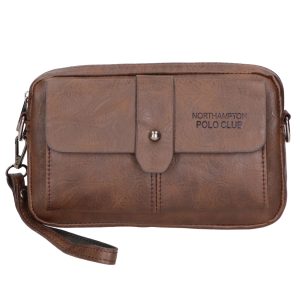 Northampton Polo Club Malas de tiracolo PCL3049-BROWN